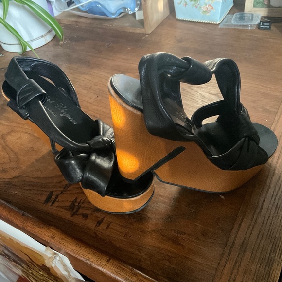 Robert Clergerie Women's Frofro Platform Sandal Size 6.5 - Picture 11 of 15